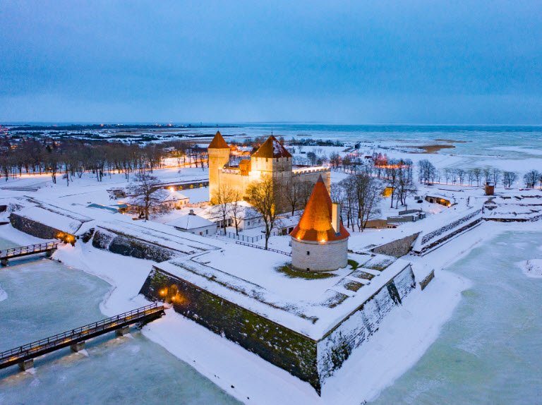 Kuressaare Castle, Kuressaare, Saaremaa Island, Estonia